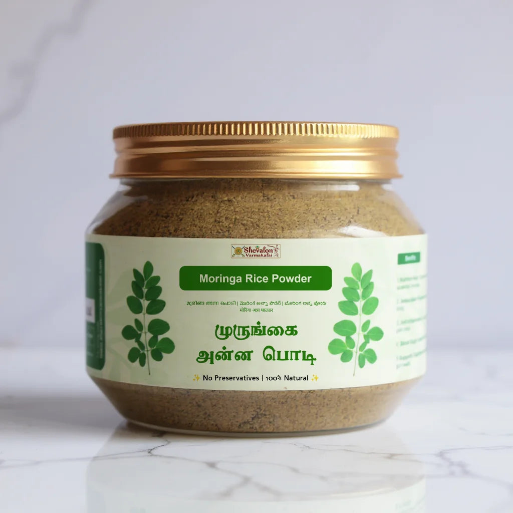 Moringa Powder - Nutrient-Rich Idli, Dosa & Rice Mix