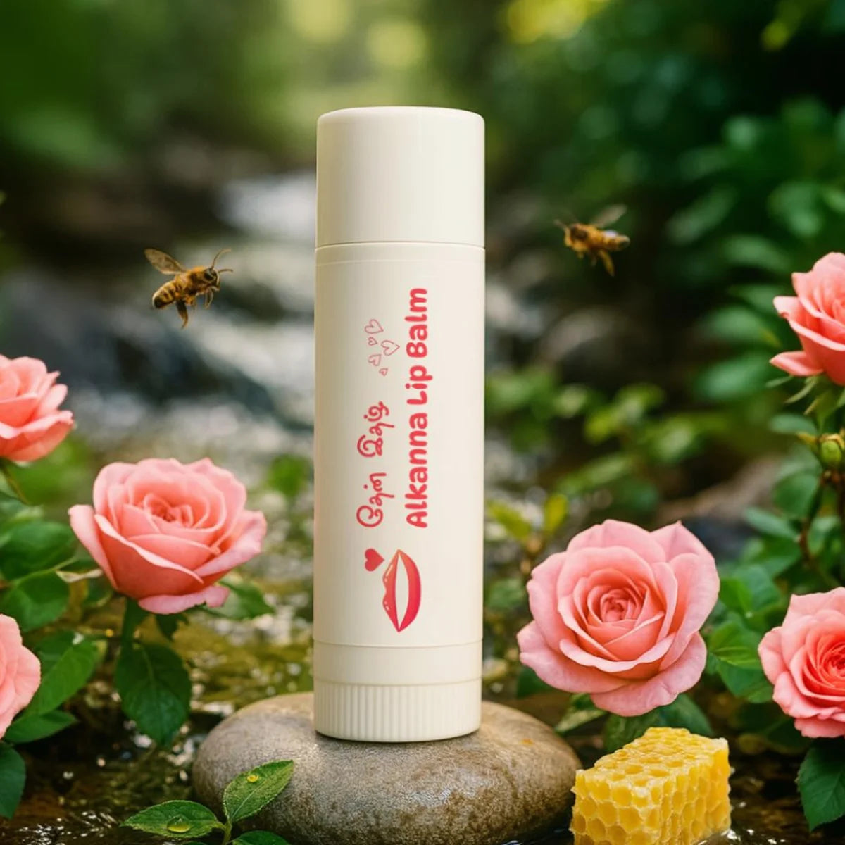 Alkanna Lip Balm – Soft, Pink, and Healthy Lips